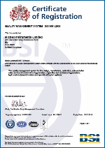 BSI Certificate